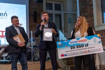 150 dzieci wyjechało na wakacje dzięki naszej akcji "Pociąg Marzeń". Środki trafiły do Stowarzyszenia Siemacha