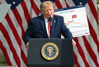 Rachunek dla Trumpa rośnie z każdym dniem. Polacy słono płacą