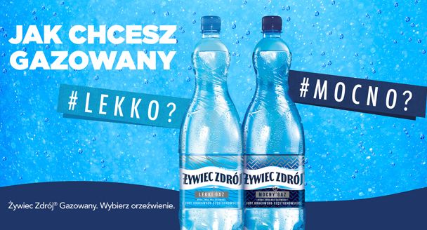 Smak najważniejszy przy wyborze wody mineralnej, Liderem  Żywiec Zdrój