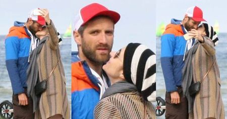 Koroniewska całuje Dowbora nad morzem i robi selfie (ZDJĘCIA)