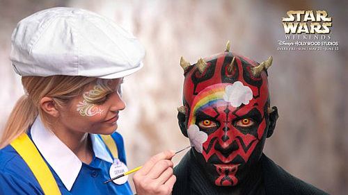 Star Wars nawiedzi Disneyland [plakaty] 1