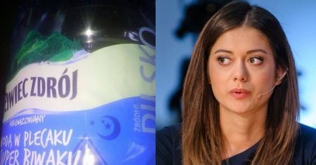 Miriam Shaded bojkotuje wodę mineralną. Twierdzi, że na butelce widnieje... SYMBOL ISLAMU. "Francuskie koncerny chcą się przypodobać wyznawcom Allaha"