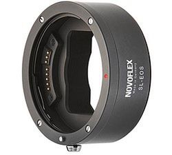Adapter Novoflex SL-EOS daje możliwość podłączenie obiektywów Canona do Leiki SL 2