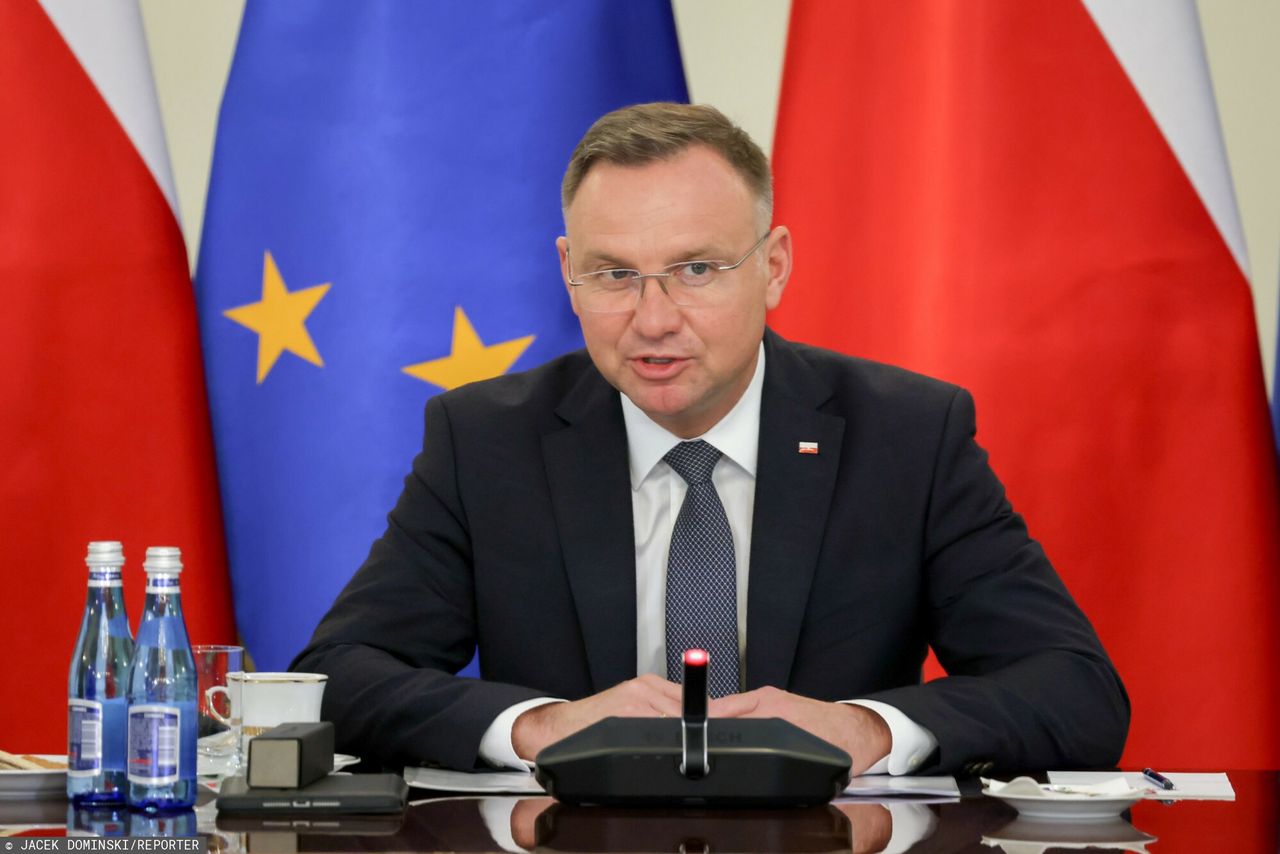 Andrzej Duda o szczepieniach: wierzę w to, że ludzie mają swoją mądrość 