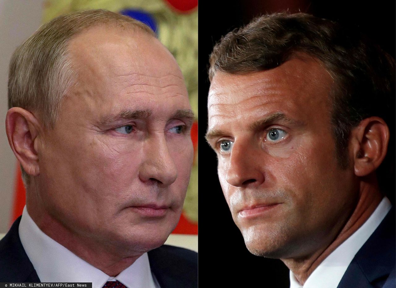 Emmanuel Macron o propozycji Putina: cynizm moralny i polityczny