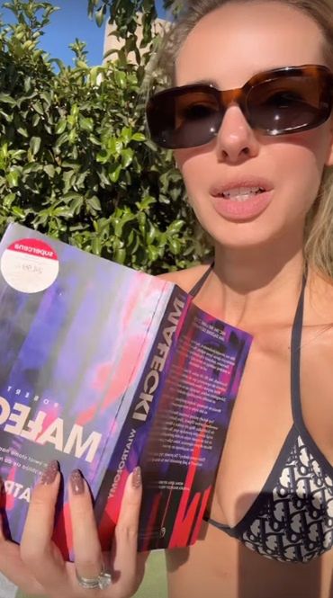 Izabela Janachowska na wczasach