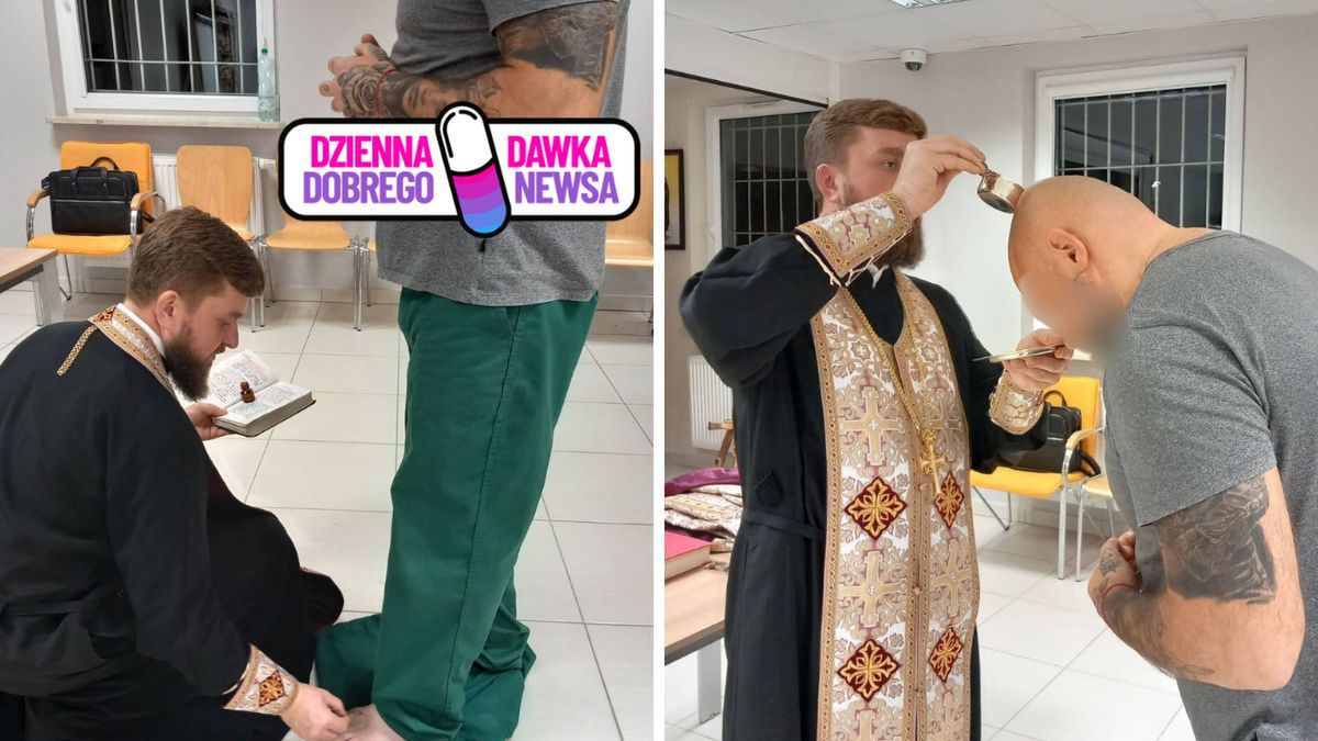 Chrzest w areszcie śledczym