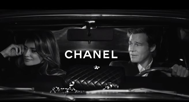Penelope Cruz i Brad Pitt jako para z dawnych lat w reklamie Chanel