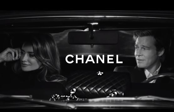 Penelope Cruz i Brad Pitt jako para z dawnych lat w reklamie Chanel