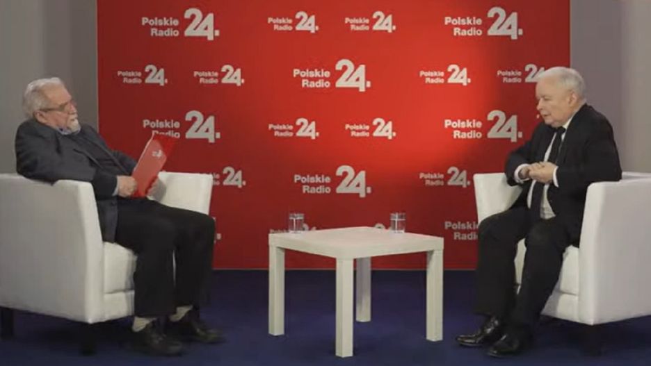 Jerzy Jachowicz i Jarosław Kaczyński