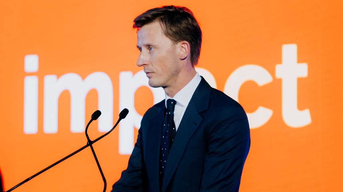 Krystian Wolak, twórca Impact CEE, z wyróżnieniem Money.pl