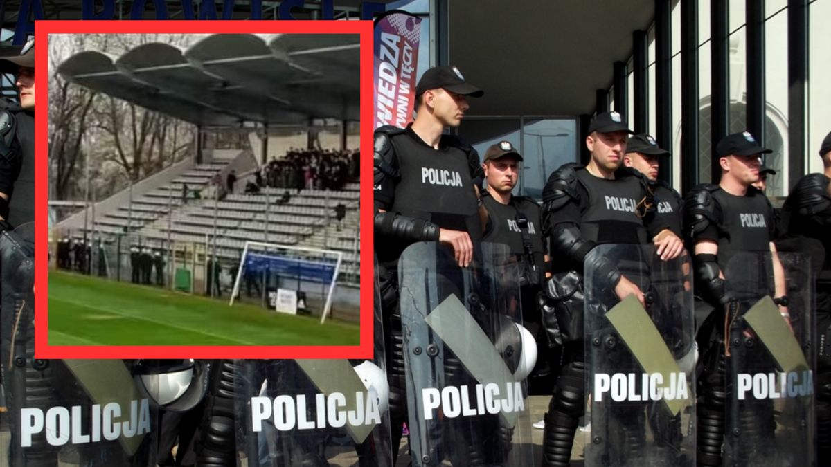 Nagrania z nietypowych ćwiczeń policji trafiły do sieci