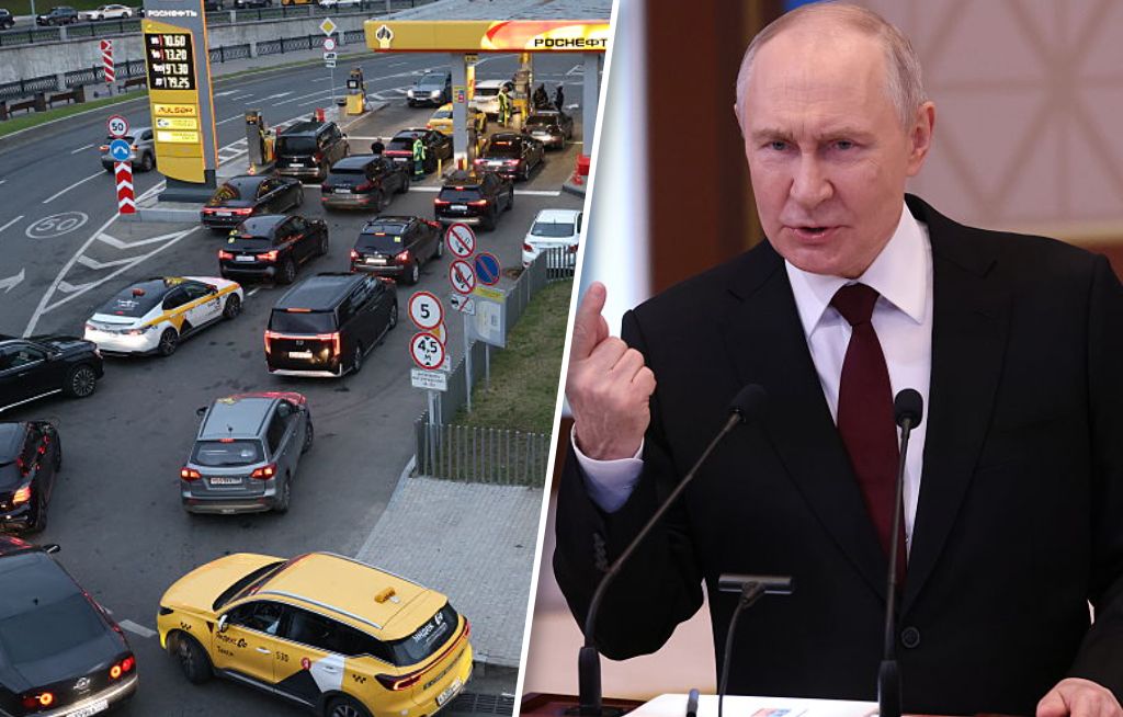 Na stacjach brakuje benzyny. W Moskwie wprowadzają limity