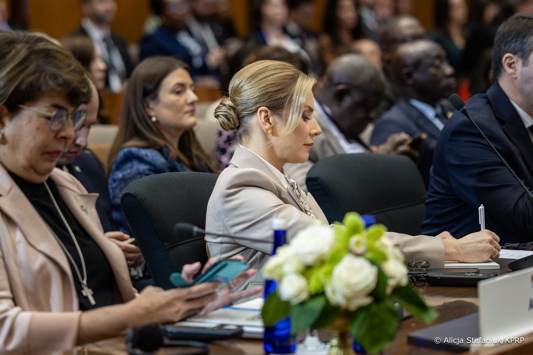 Marta Nawrocka w Departamencie Stanu USA