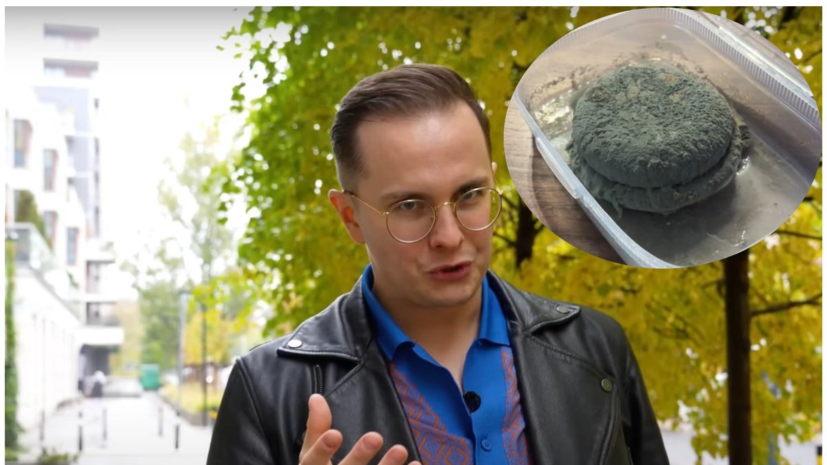 Dymitr Błaszczyk sprawdził świeżość burgerów z McDonald's.