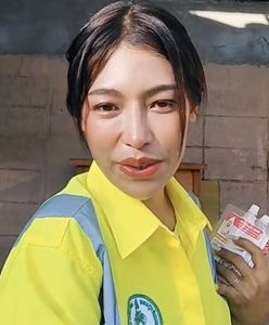 Zamiata ulicę i robi furorę w sieci. Piękna Tajka zarabia krocie