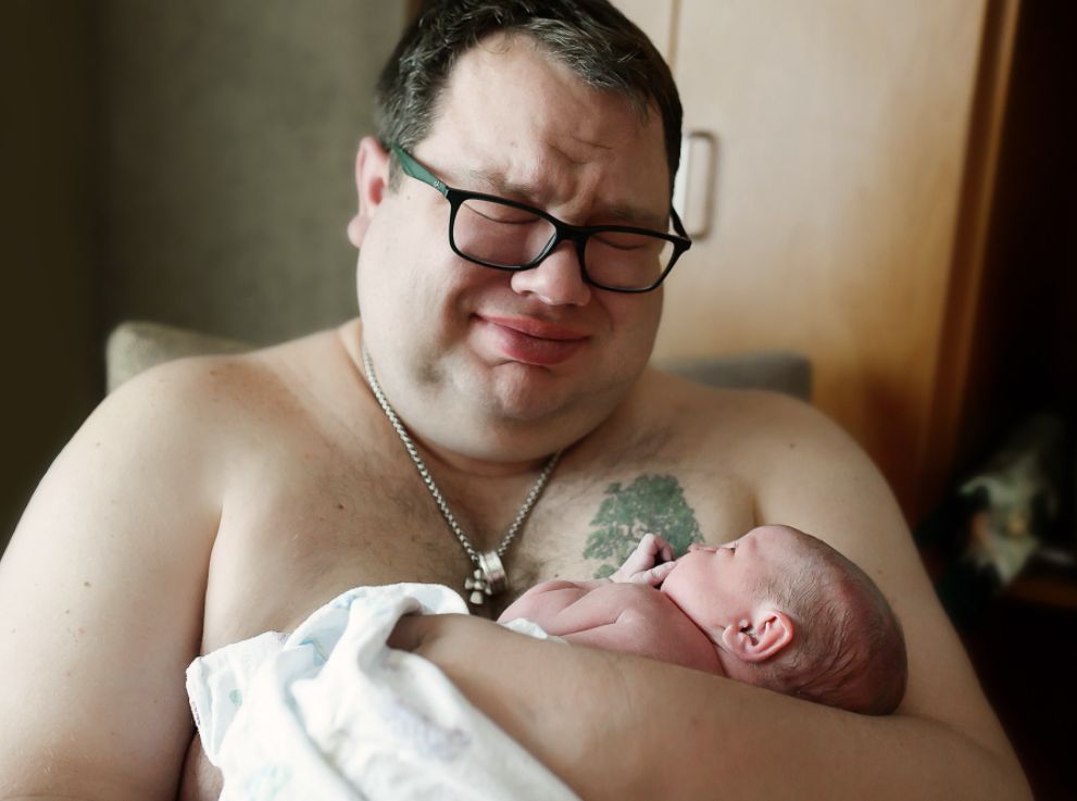 zdjęcie ojca z dzieckiem