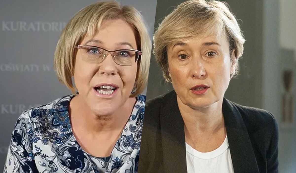 Barbara Nowak i Dominika Bednarczyk-Krzyżowska