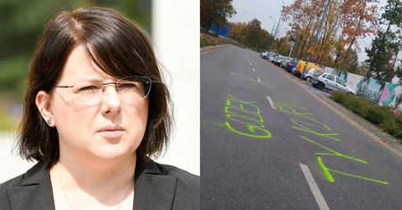 Kaja Godek pokazała zdjęcia wulgarnych napisów wokół jej domu: "Złożyłam wniosek na policję o OCHRONĘ OSOBISTĄ" (FOTO)