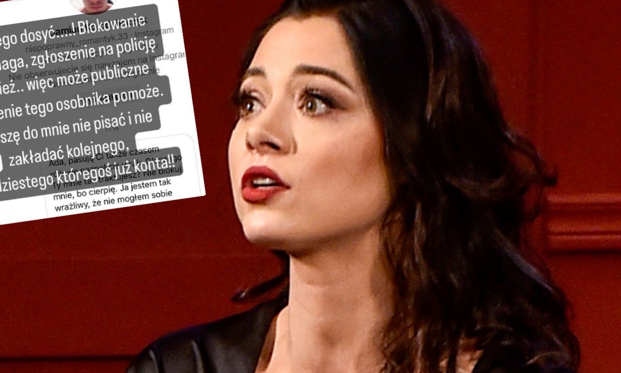 Adriana Kalska od 1,5 roku ma stalkera. W końcu powiedziała: dość