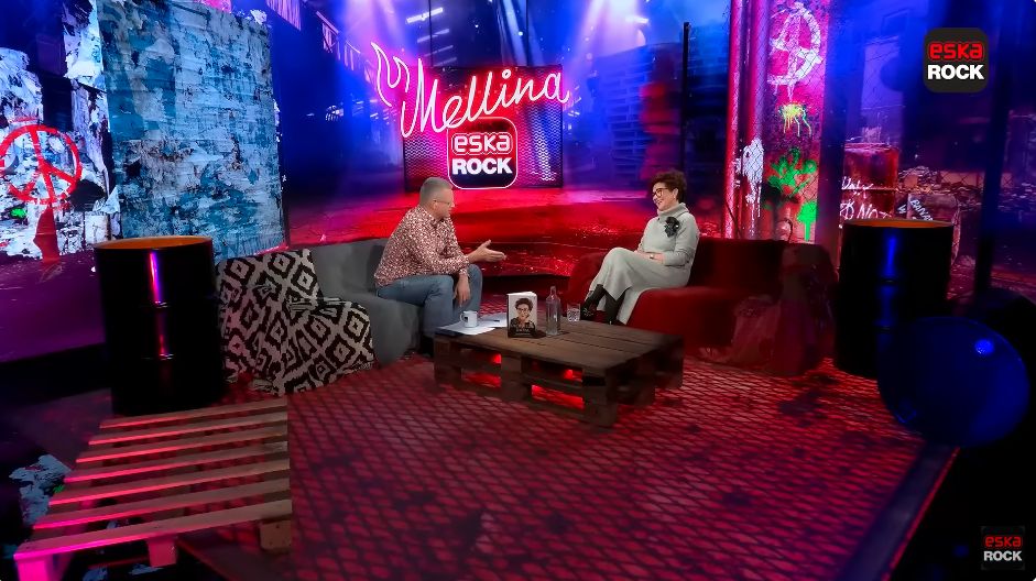 Jolanta Kwaśniewska w programie "Mellina"
