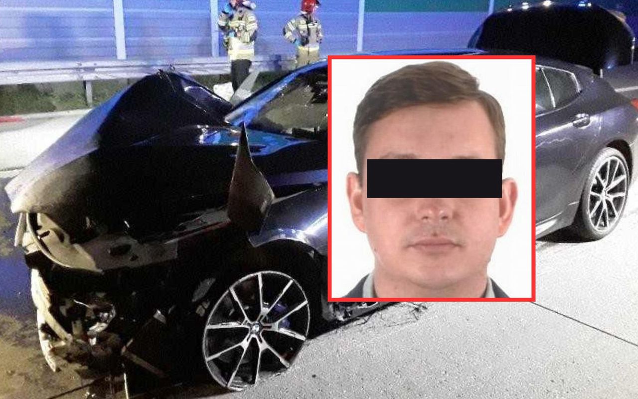 "Jakby wjechał w kosz na śmieci". Tak Sebastian M. zachował się po wypadku