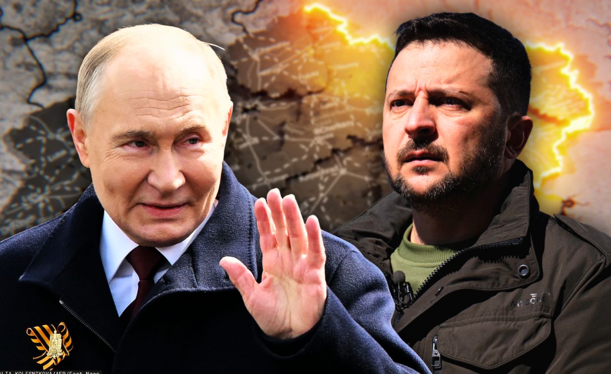 Władimir Putin, Wołodymyr Zełenski