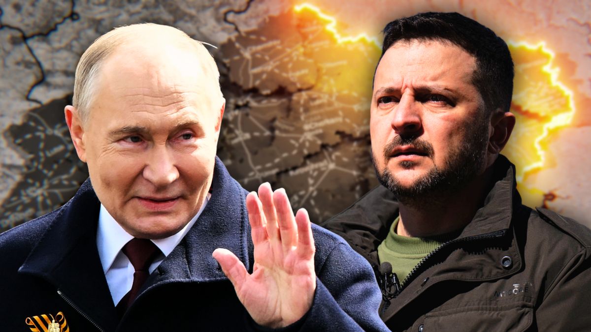 Władimir Putin, Wołodymyr Zełenski