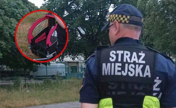 "Myślałem, że zasłabł". Dzieci w przyczepce, ojciec leżał na ścieżce