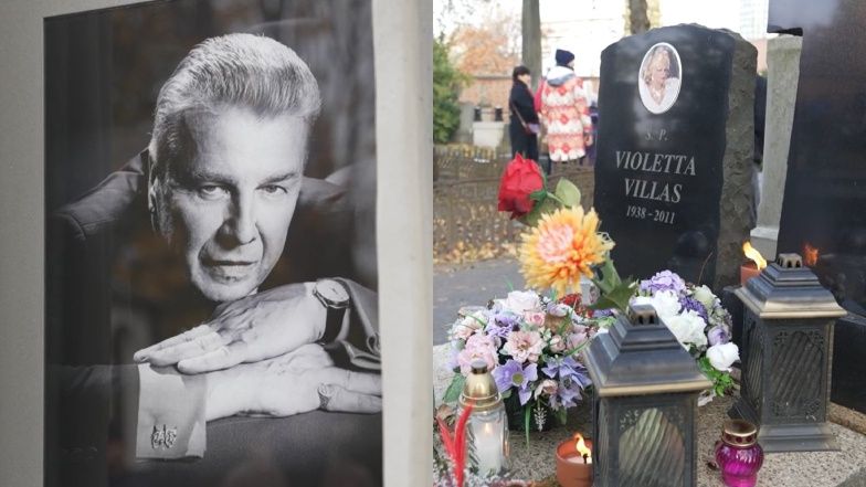 Groby zmarłych artystów na warszawskich Powązkach