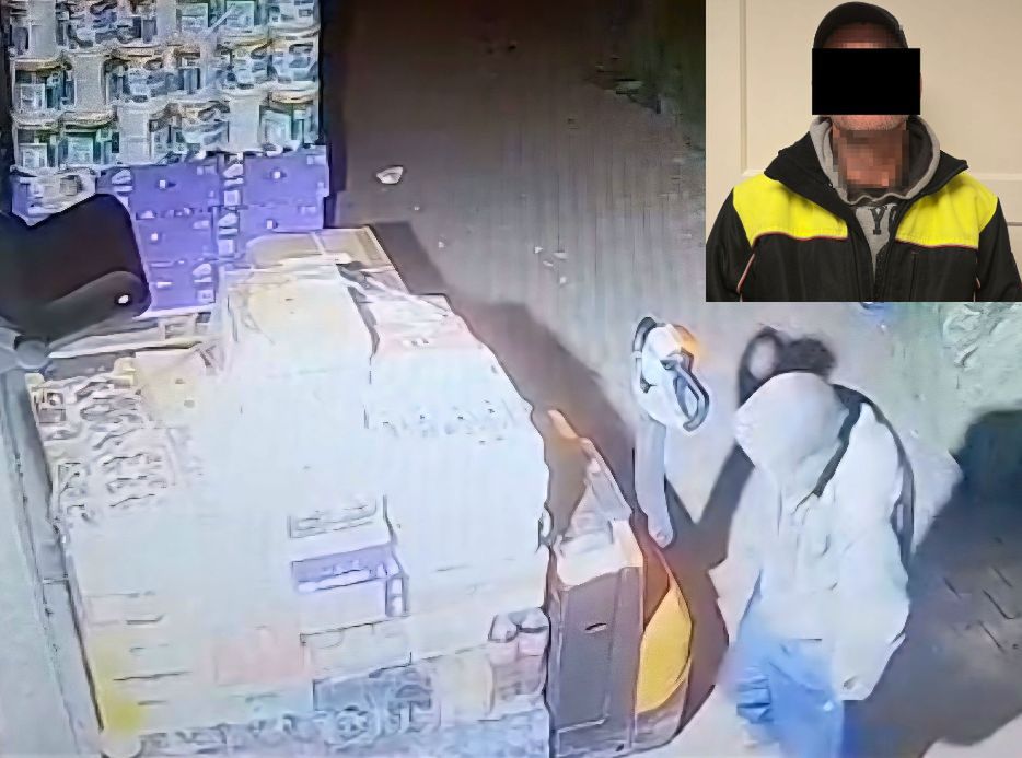 Kurów: Wszedł na magazyn sklepu i ukradł 100 butelek z alkoholem
