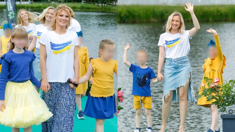 Celebryci na charytatywnym pokazie mody