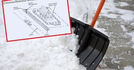 Jak odśnieżać, by nie dostać mandatu. Strażnicy wyjaśniają