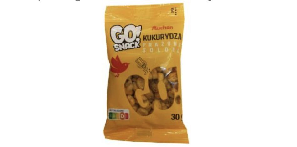 Auchan wycofuje prażoną kukurydzę