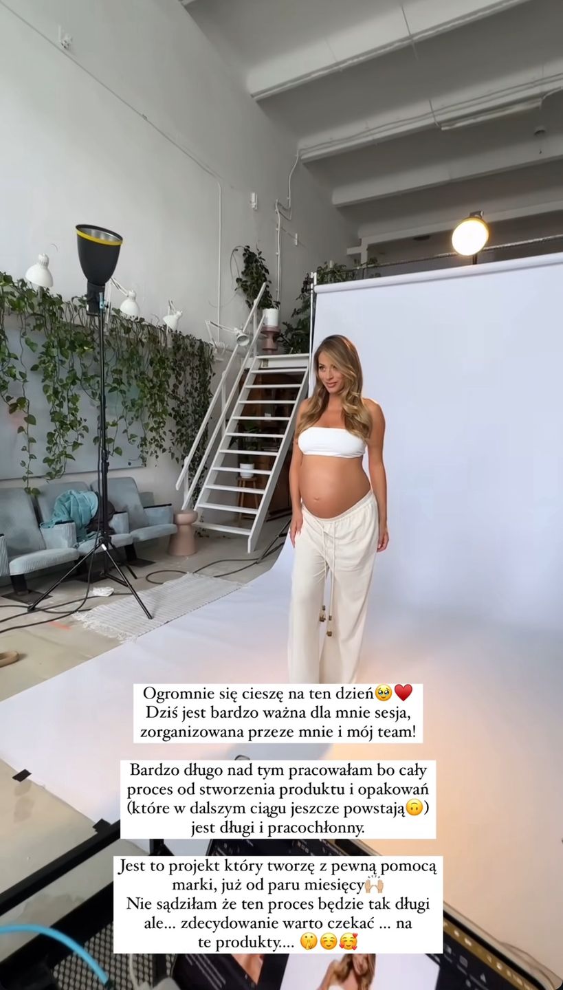 Marcelina Zawadzka pochwaliła się kolejną ciążową sesją zdjęciową