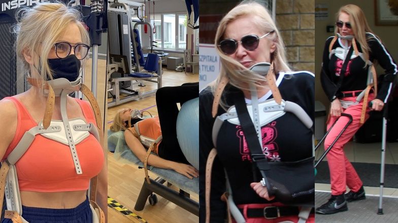 Sylwia Wysocka na rehabilitacji