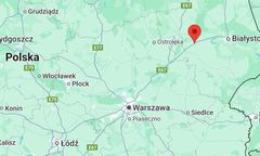 Tajemniczy obiekt spadł na Podlasiu. Mieszkańcy znaleźli go na drzewie