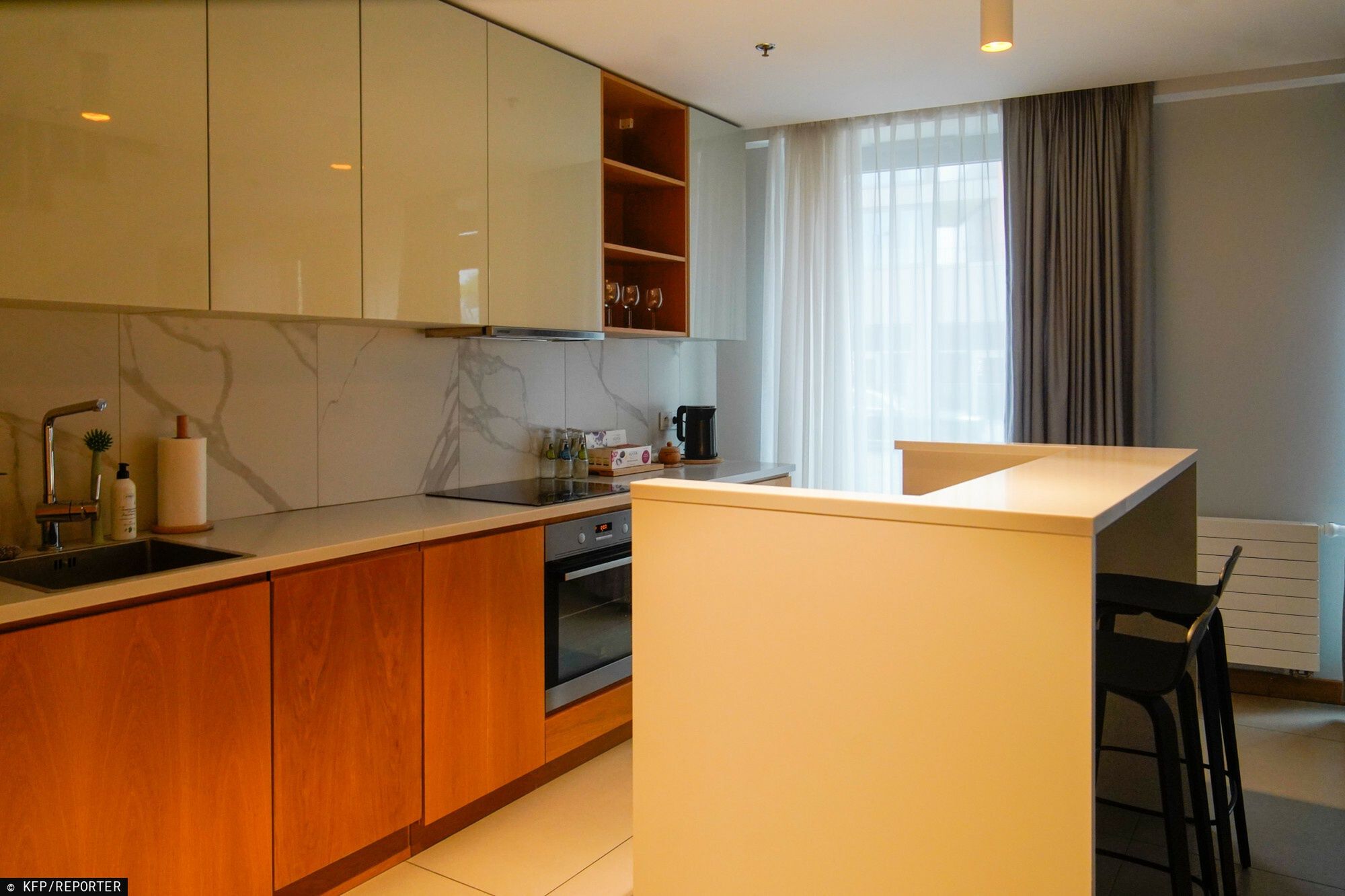 Apartament, z którego korzystał Karol Nawrocki.