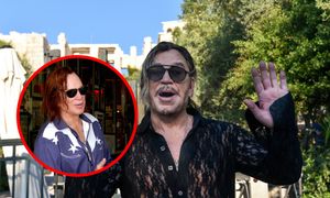 Mickey Rourke w rudych włosach. Dziwna metamorfoza aktora