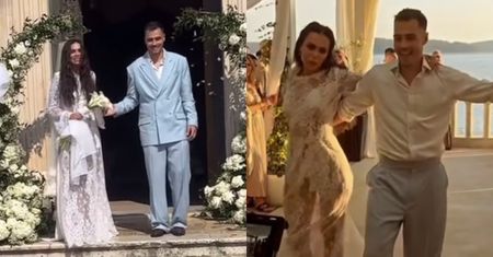 ReZigiusz WZIĄŁ ŚLUB w Chorwacji! Jego garnitur nie urzekł fanów: "Wygląda, jakby był w PIŻAMIE"