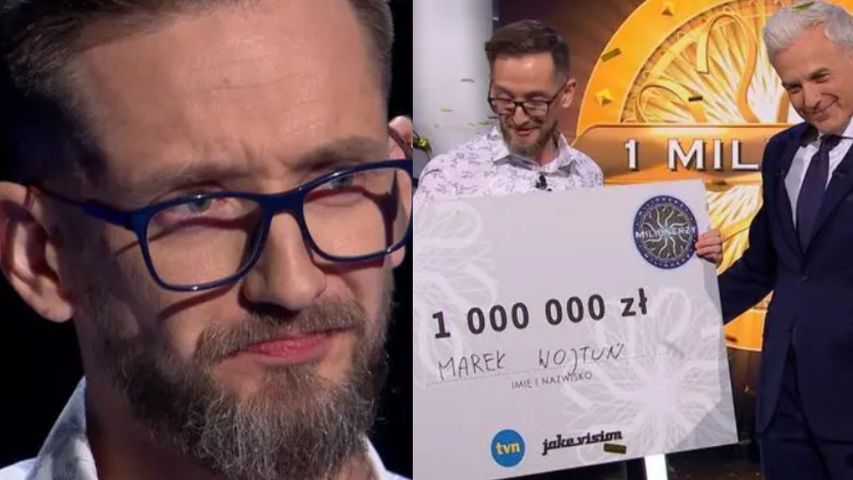 Marek Wojtuń wygrał milion w "Milionerach"