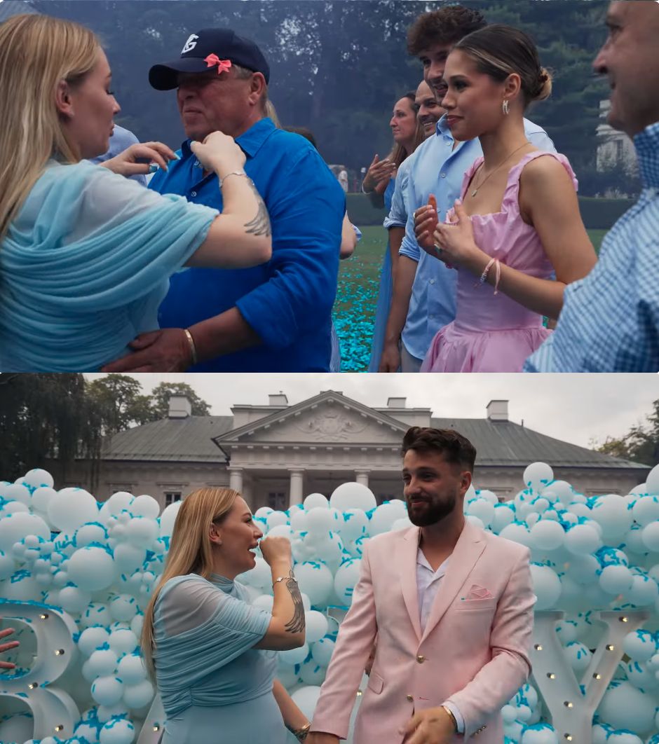 Gender reveal Andziaks i Luki