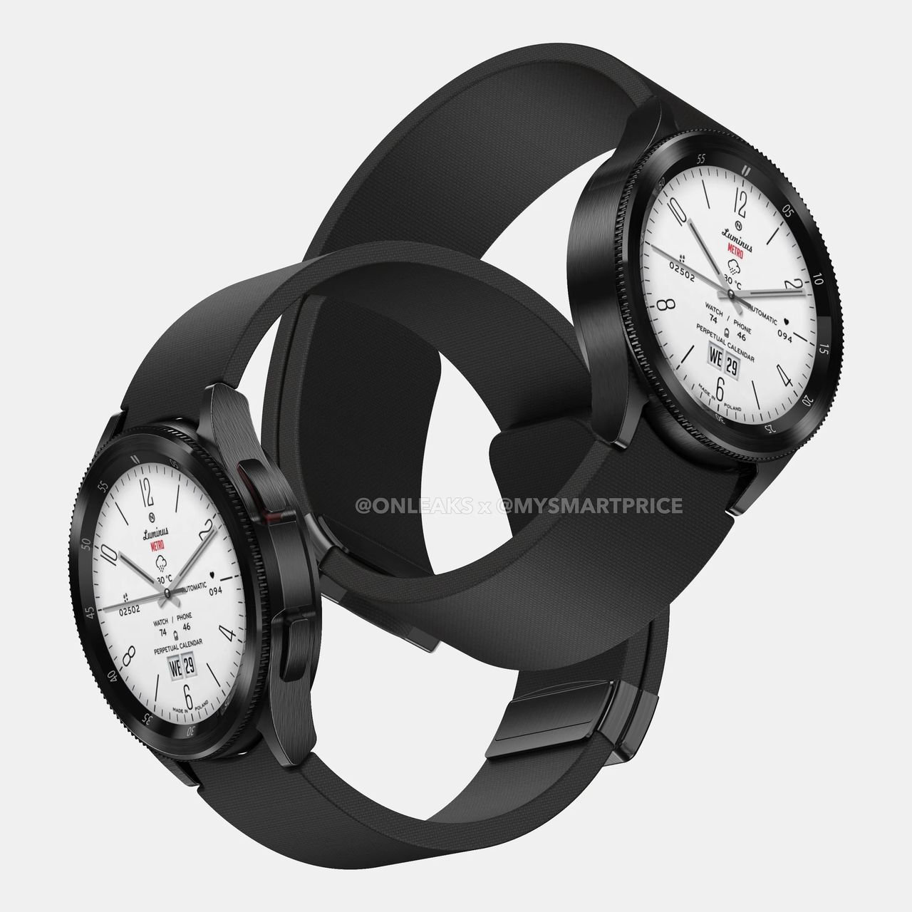 Galaxy Watch 6 Classic: wizualizacja na podstawie przecieków