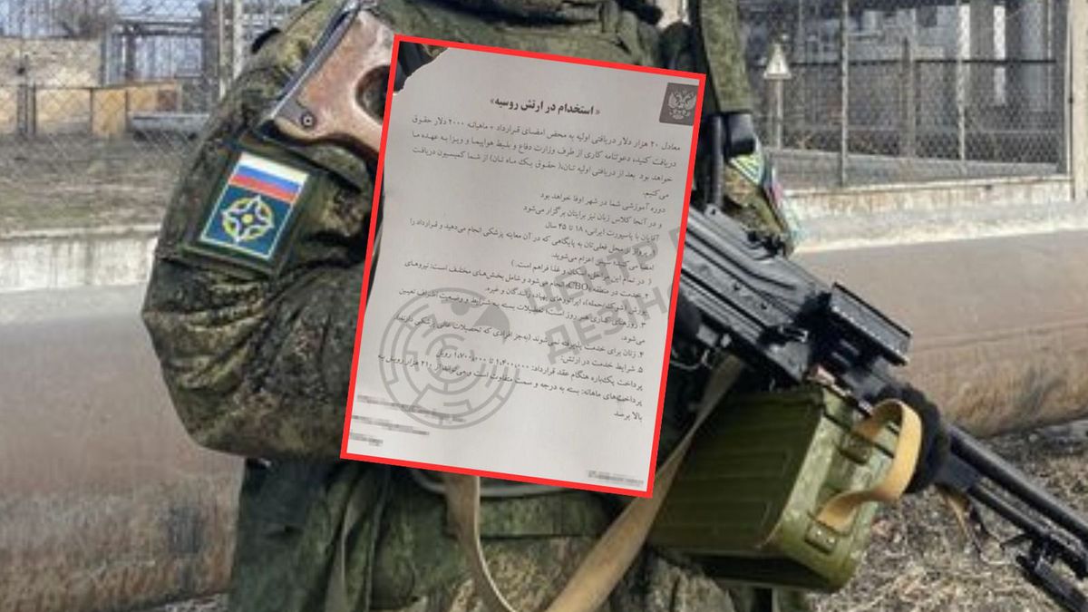 Rosja szuka rekrutów w Iranie