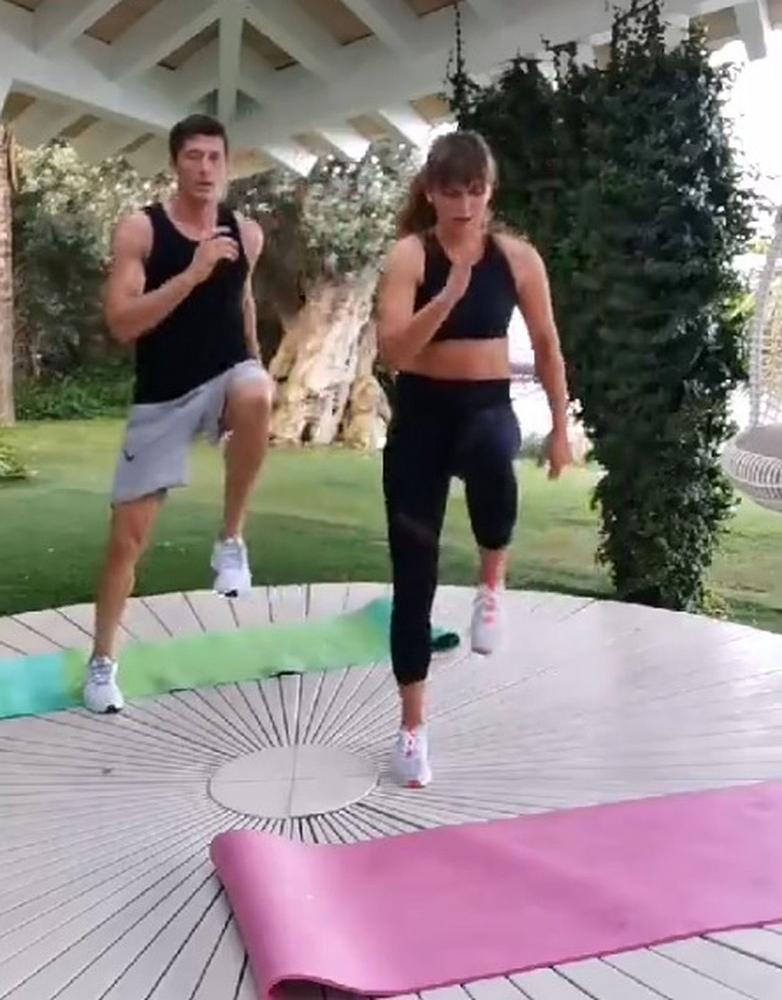 Anna i Robert Lewandowscy