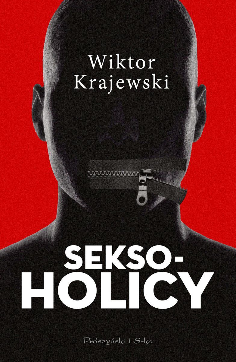 Okładka książki "Seksoholicy" Wiktora Krajewskiego