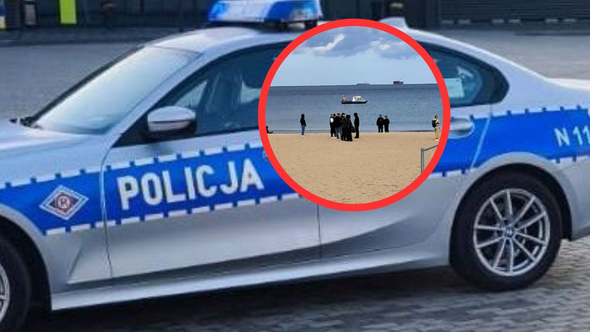 Zwłoki na plaży w Gdańsku. Nowe informacje z policji