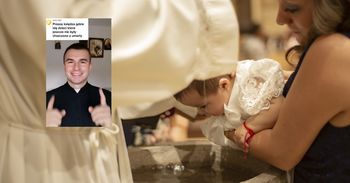 Dzieci, które umarły bez chrztu. Odpowiedź księdza i burza w komentarzach