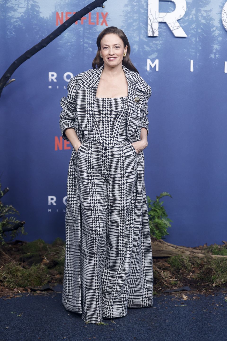 Magdalena Różczka na premierze serialu "Rojst. Millenium"
