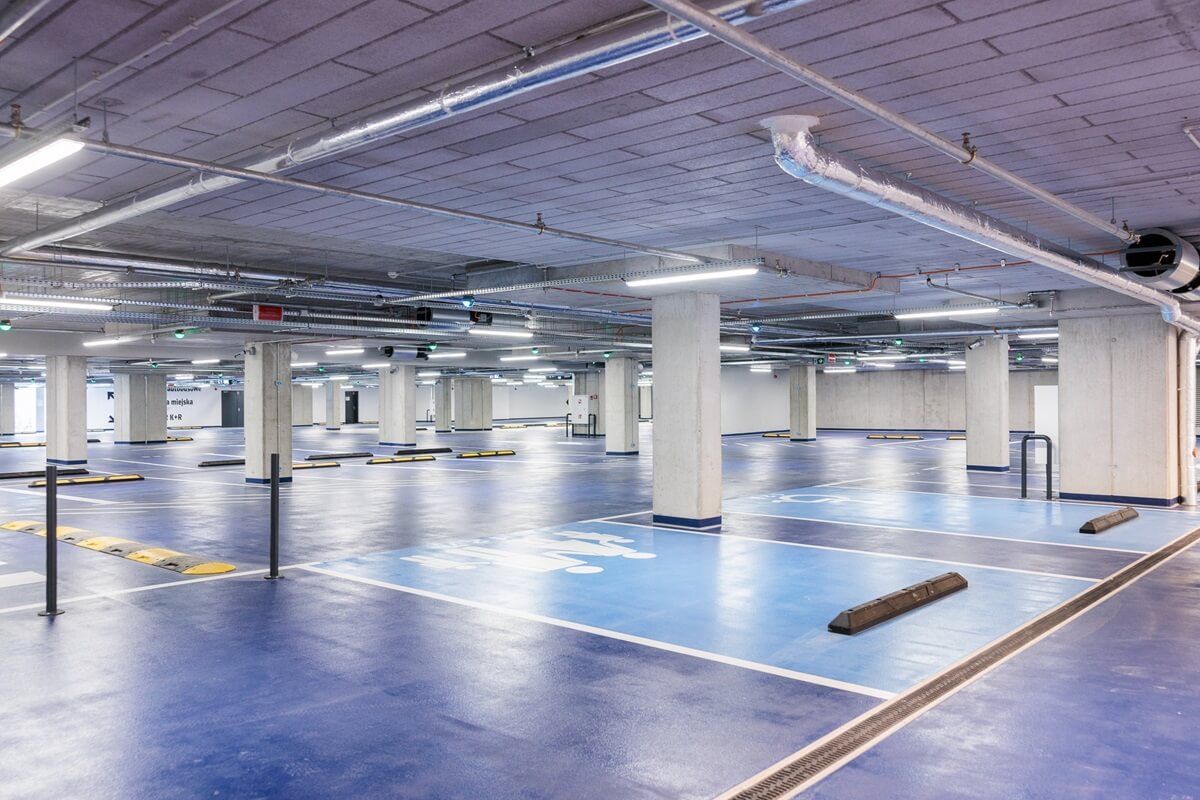 parking podziemny dworca lublin